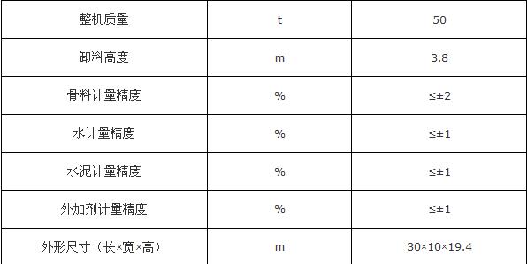 HZS60型混凝土搅拌站详细技术参数