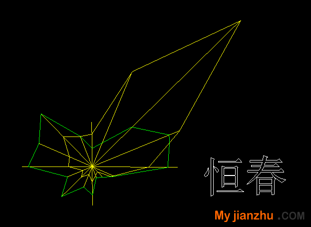 风玫瑰图CAD