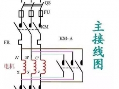 电气星三角降压启动的电路原理图解析