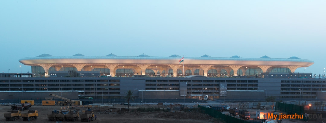 孟买新2号航站楼Chhatrapati Shivaji Internatio<i></i>nal Airport – Terminal 2  SOM (1)